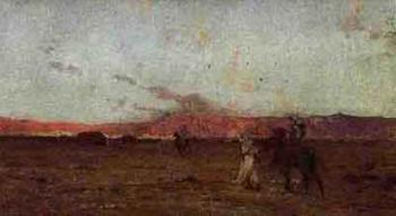 Cavaliers au desert by Henri Émilien Rousseau