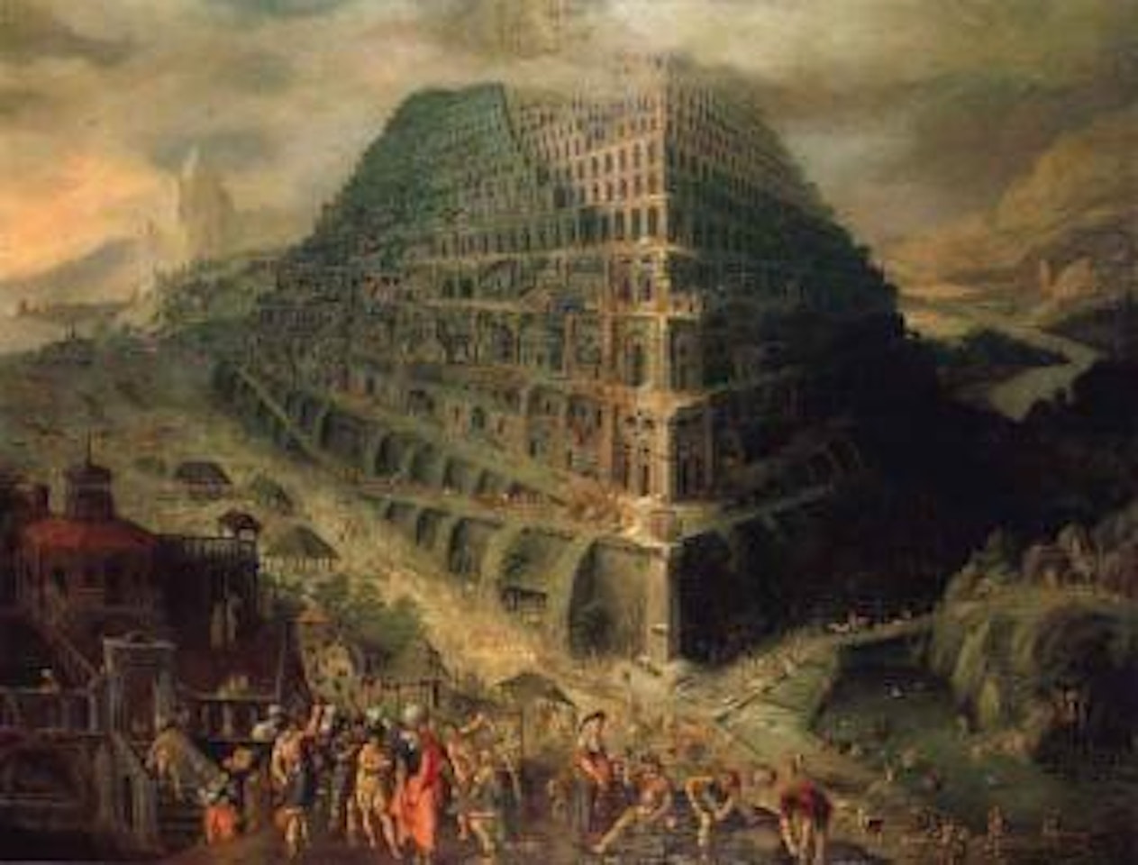 La tour de Babel by Tobias Verhaecht