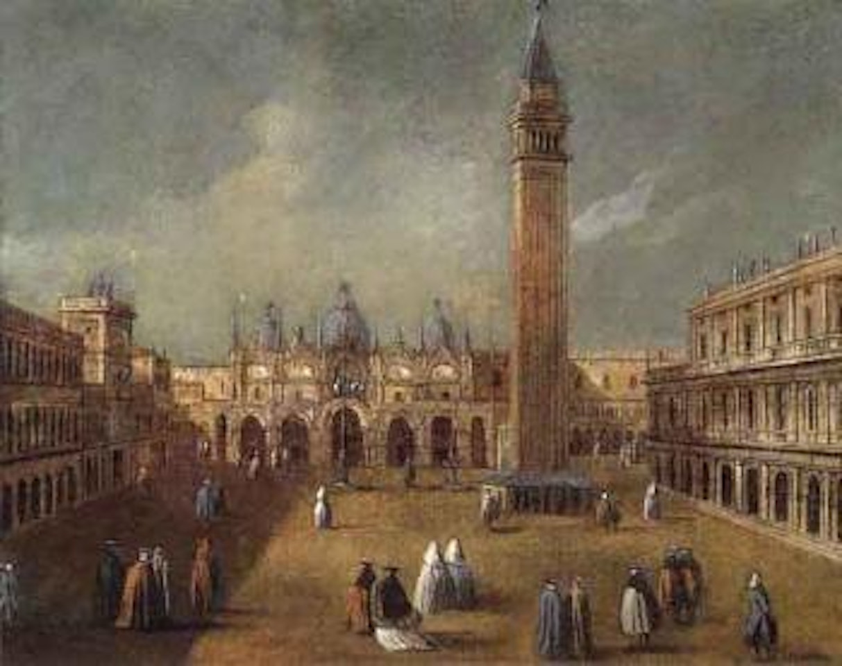 Vue de la place Saint Marc by Canaletto