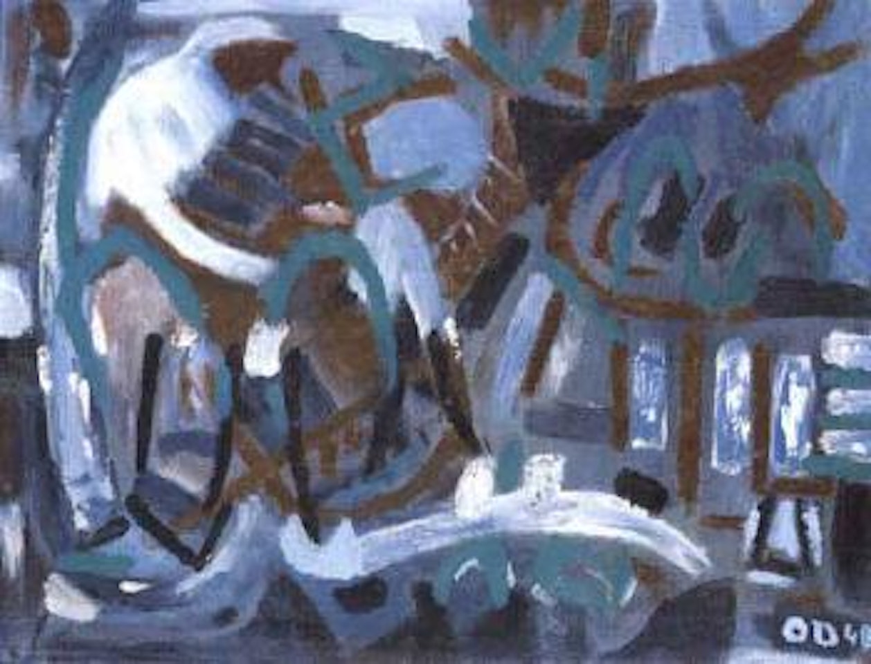 Le pianiste by Olivier Debre