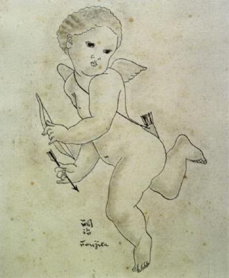 L'angelot by Leonard Tsuguharu Foujita