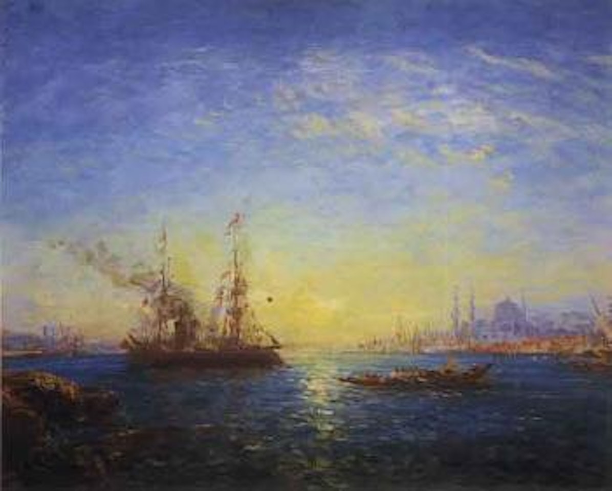 Le Bosphore a Constantinople by Félix Ziem