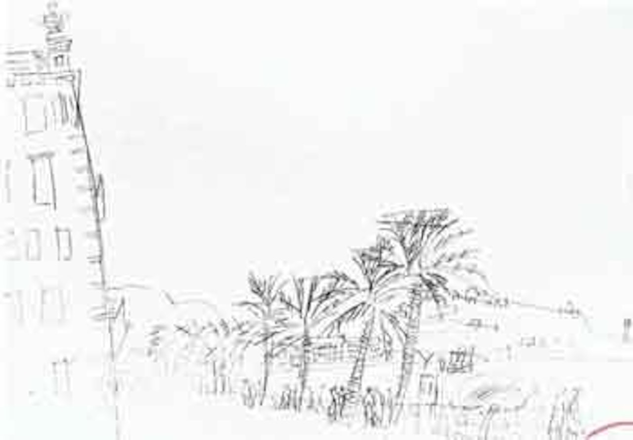 La croisette by Jean Dufy