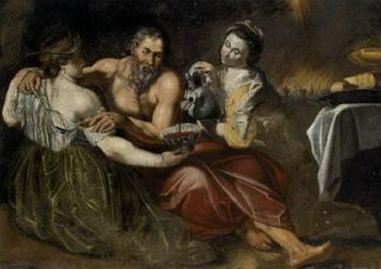 Lot and his daughters by Peter Paul Rubens