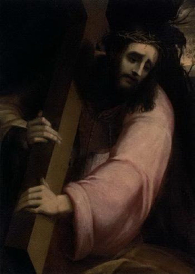 Christ carrying the cross by Sebastiano del Piombo