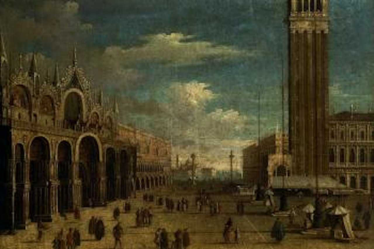 Piazza San Marco, Venice, looking south by Canaletto