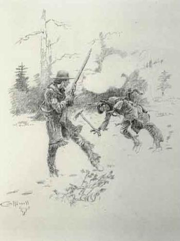 Frontiersman by Charles M Russell