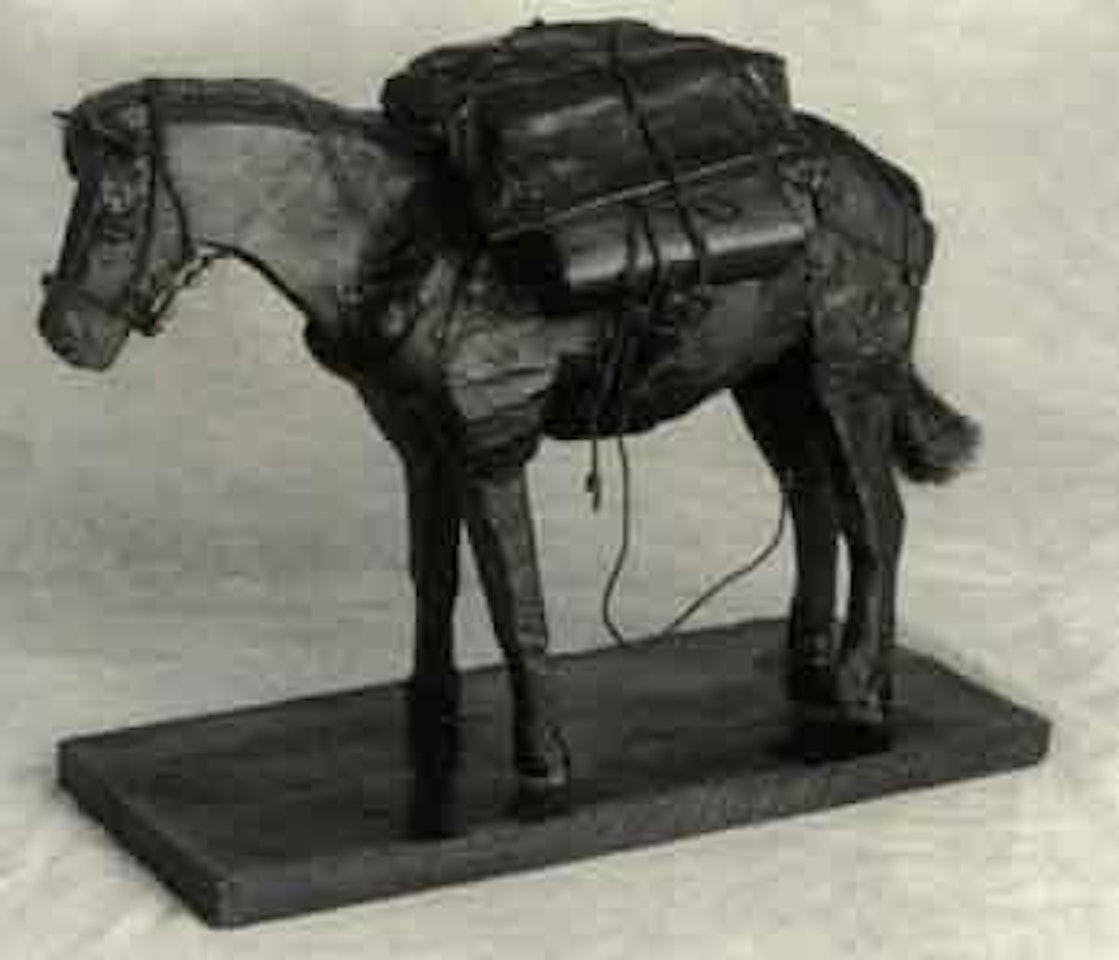 Pack, diamond hitch by Charles M Russell