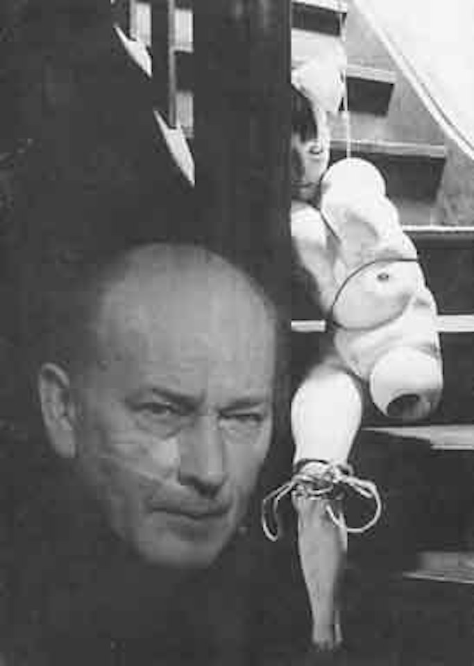 Portrait of Hans Bellmer by Man Ray