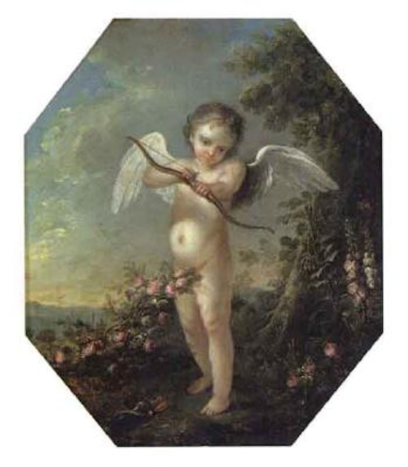 Jeune amour bandant son arc by François Gérard