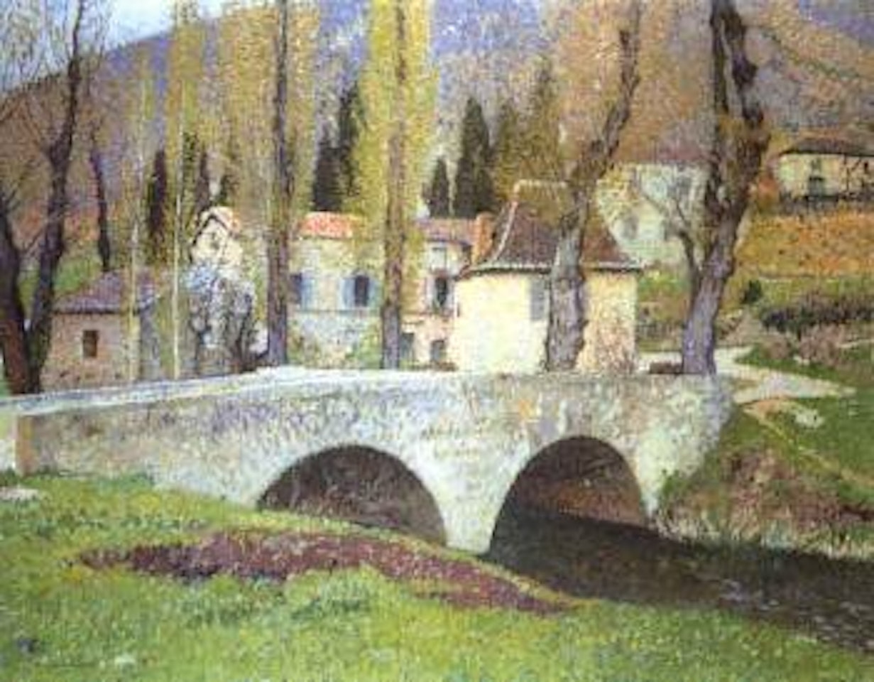 La maison de Marie Louise a la Bastille du Vert by Henri Jean Guillaume Martin