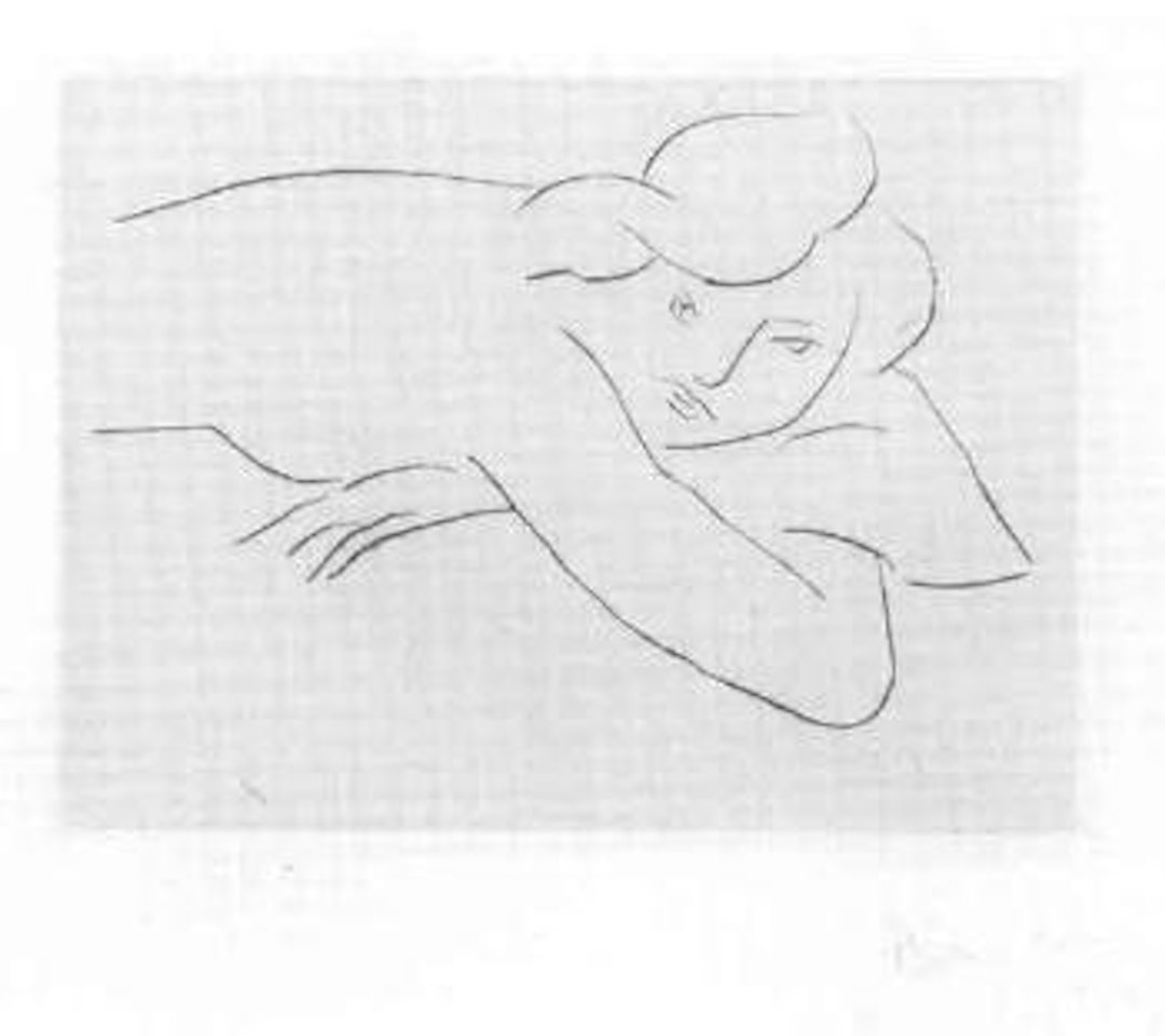 Torse reposant sur les bras by Henri Matisse
