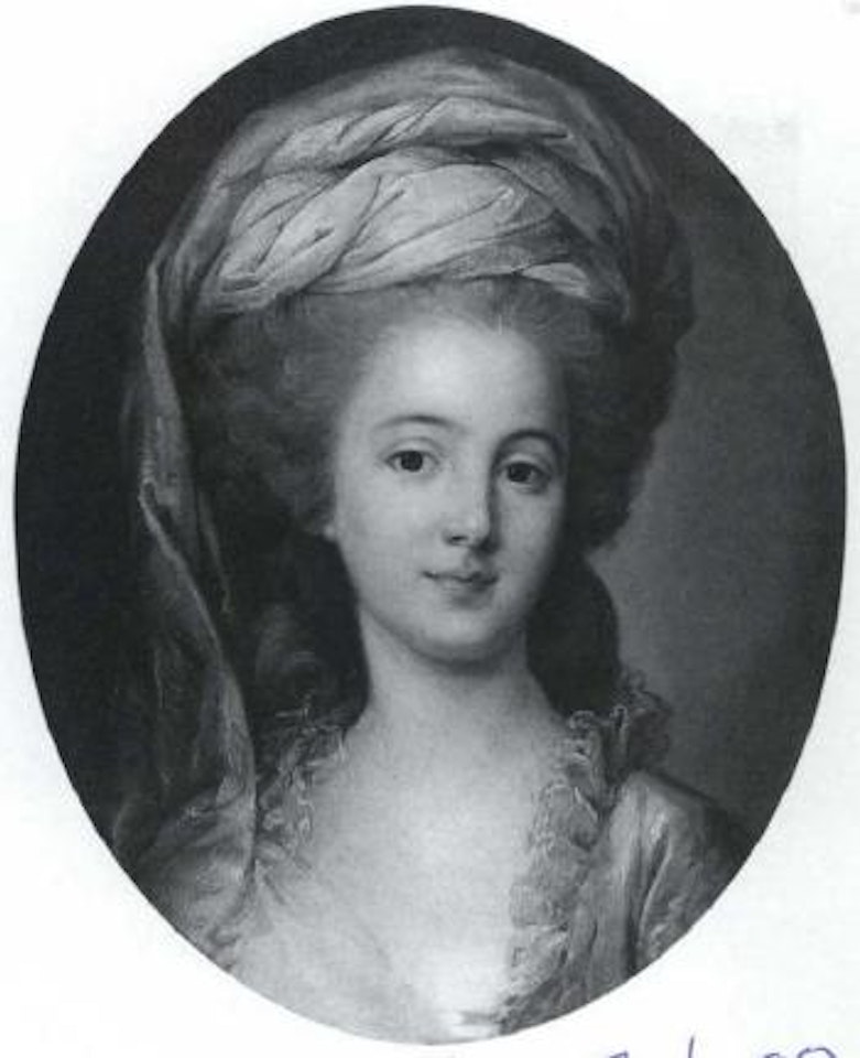 Portrait of a lady, possibly from Potocka family by Marcello Bacciarelli