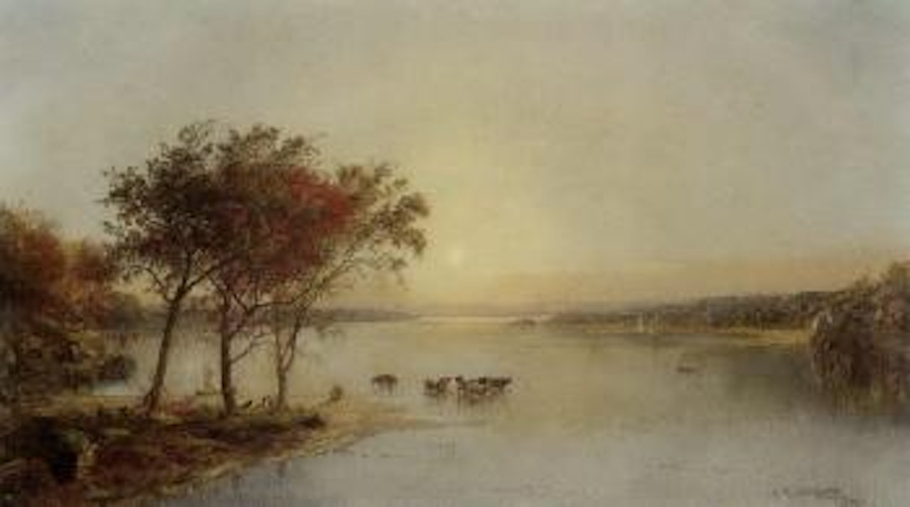 Upper Hudson by Jasper Francis Cropsey