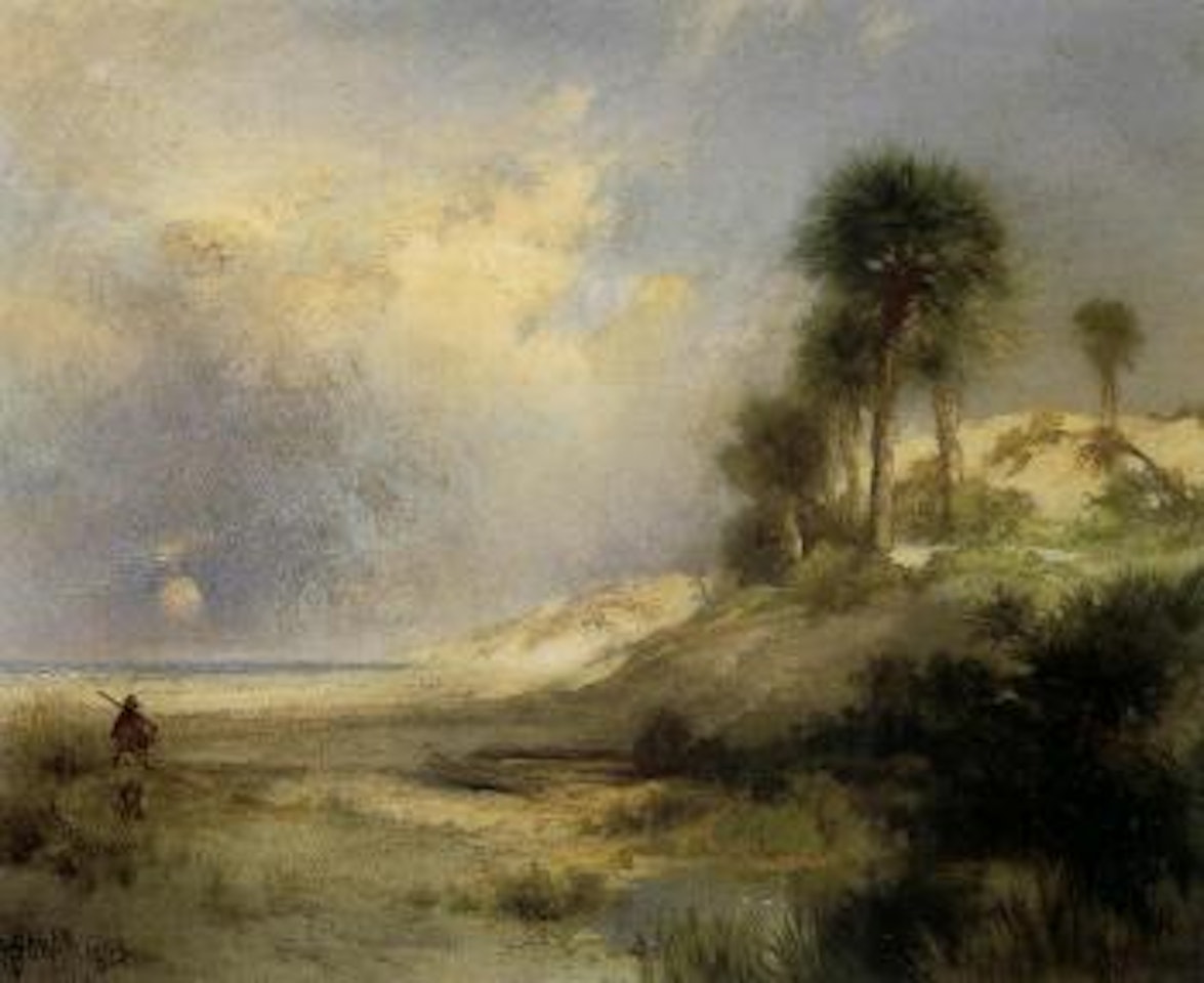 Fort St. George Island, Florida by Thomas Moran