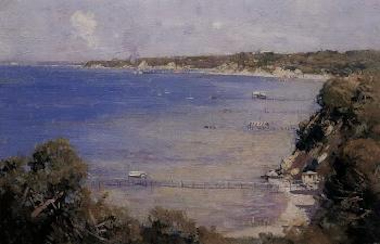 Sorrento from Point King by Arthur Ernest Streeton