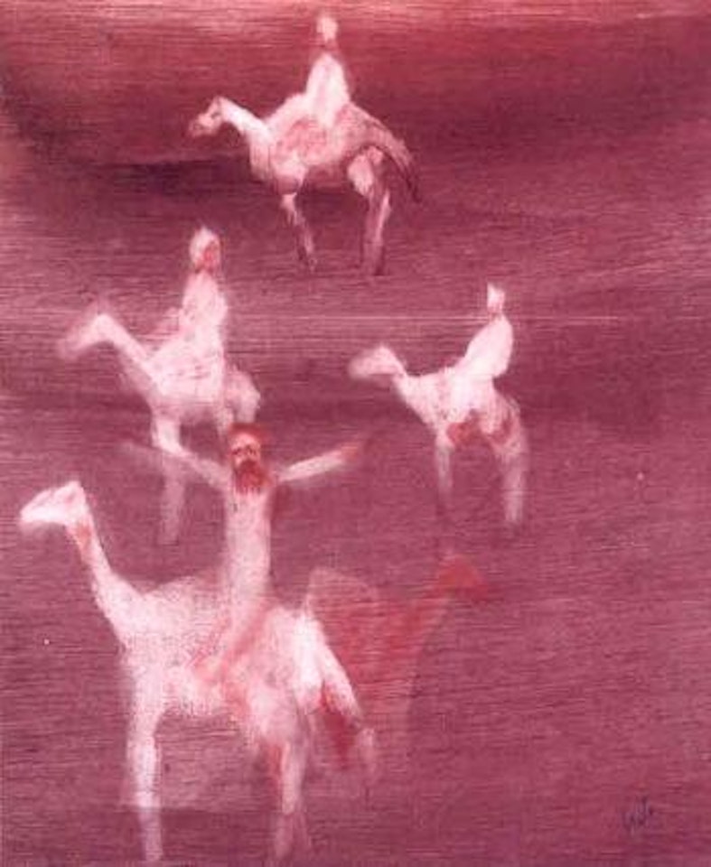 Burke and wills expedition by Sidney Nolan