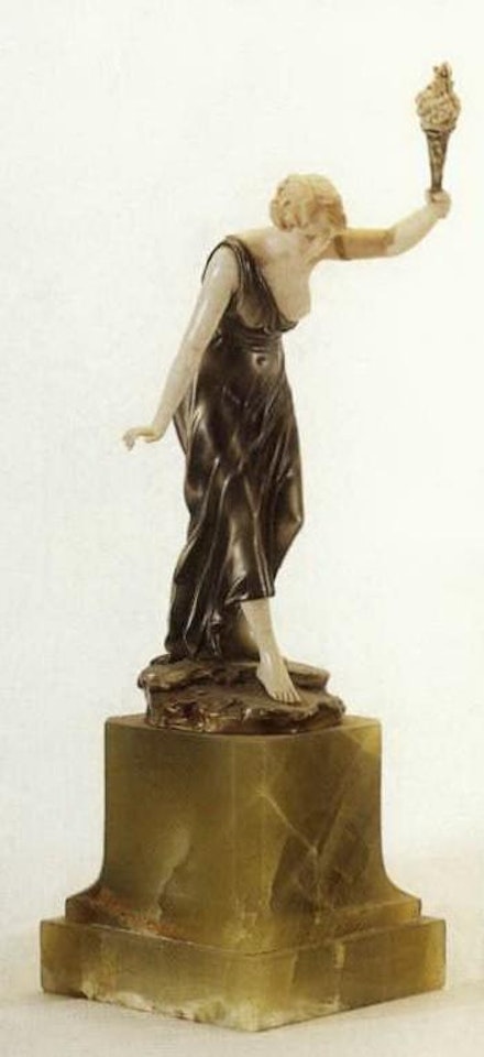 Figure of a woman by Ferdinand Preiss