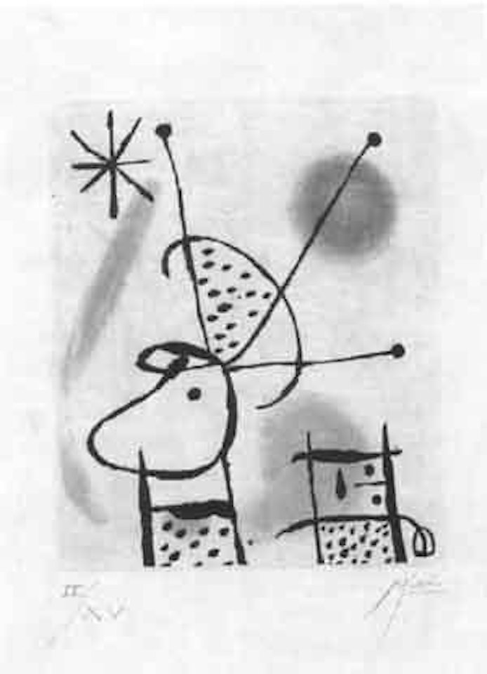 La bague d'aurore by Joan Miró
