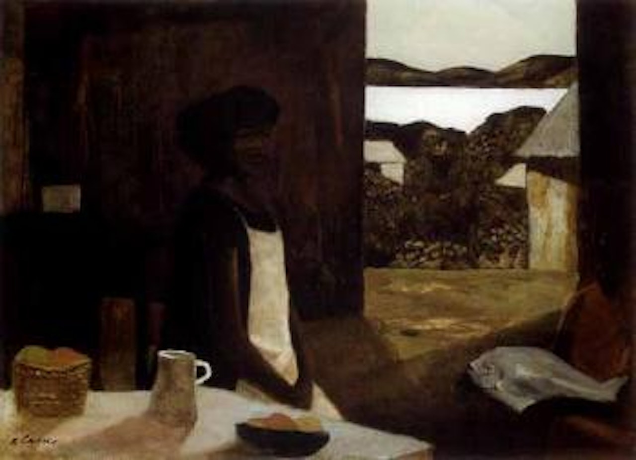 Fish, Thursday Island interior by Ray Austin Crooke
