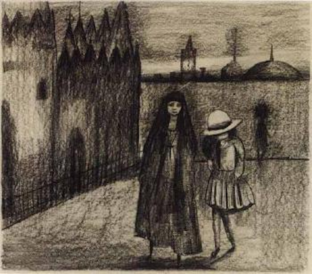 Convert schoolgirl by Charles Blackman