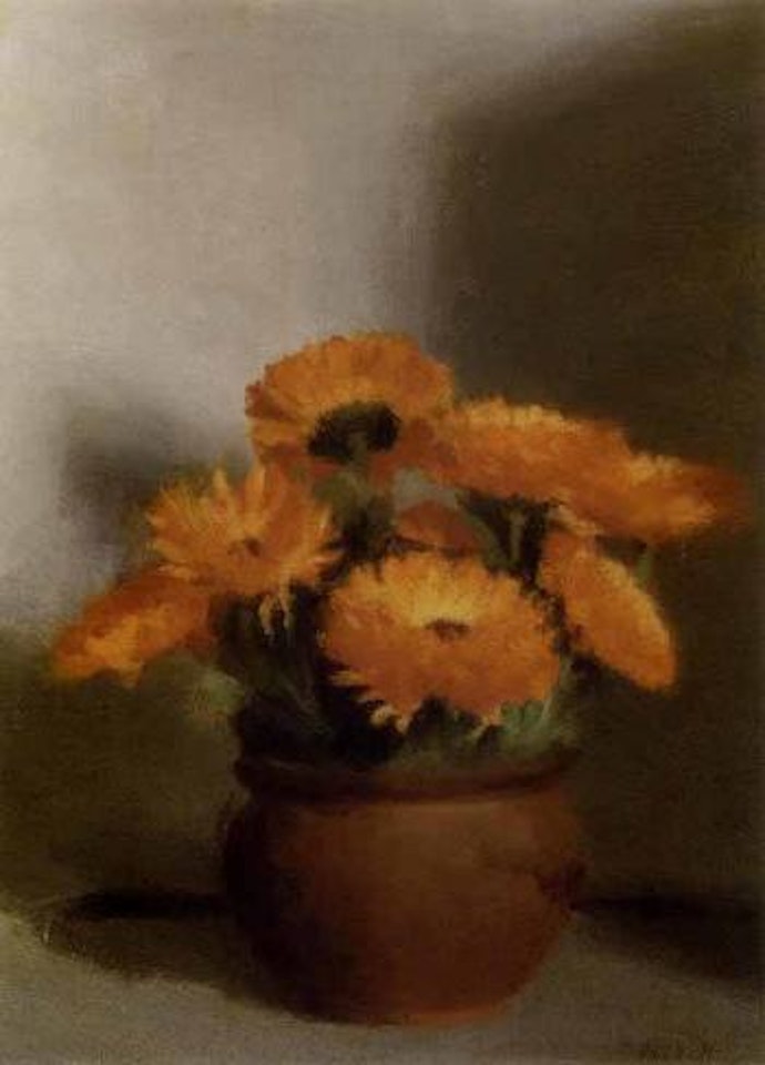 Marigolds by Clarice Beckett