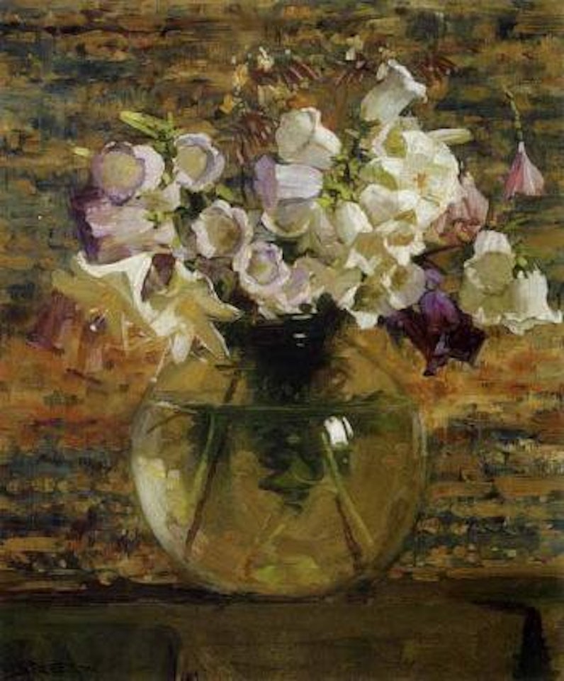 Lilies and bells by Arthur Ernest Streeton