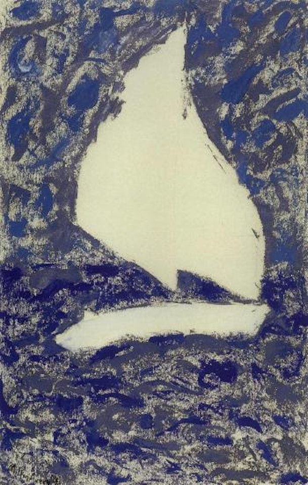 White sail by Milton Avery