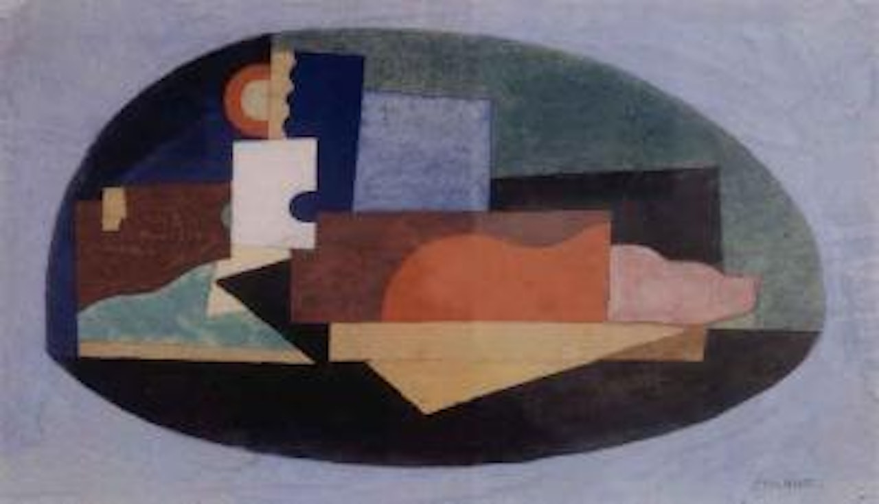 Cubist composition by Georges Valmier