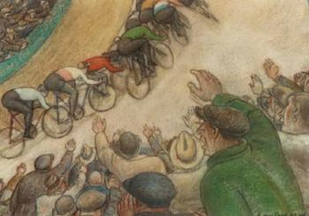 Six jours Gand by Leo Gestel