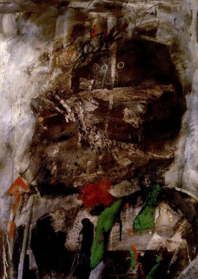 Guerrier au bouclier II by Antoni Clavé