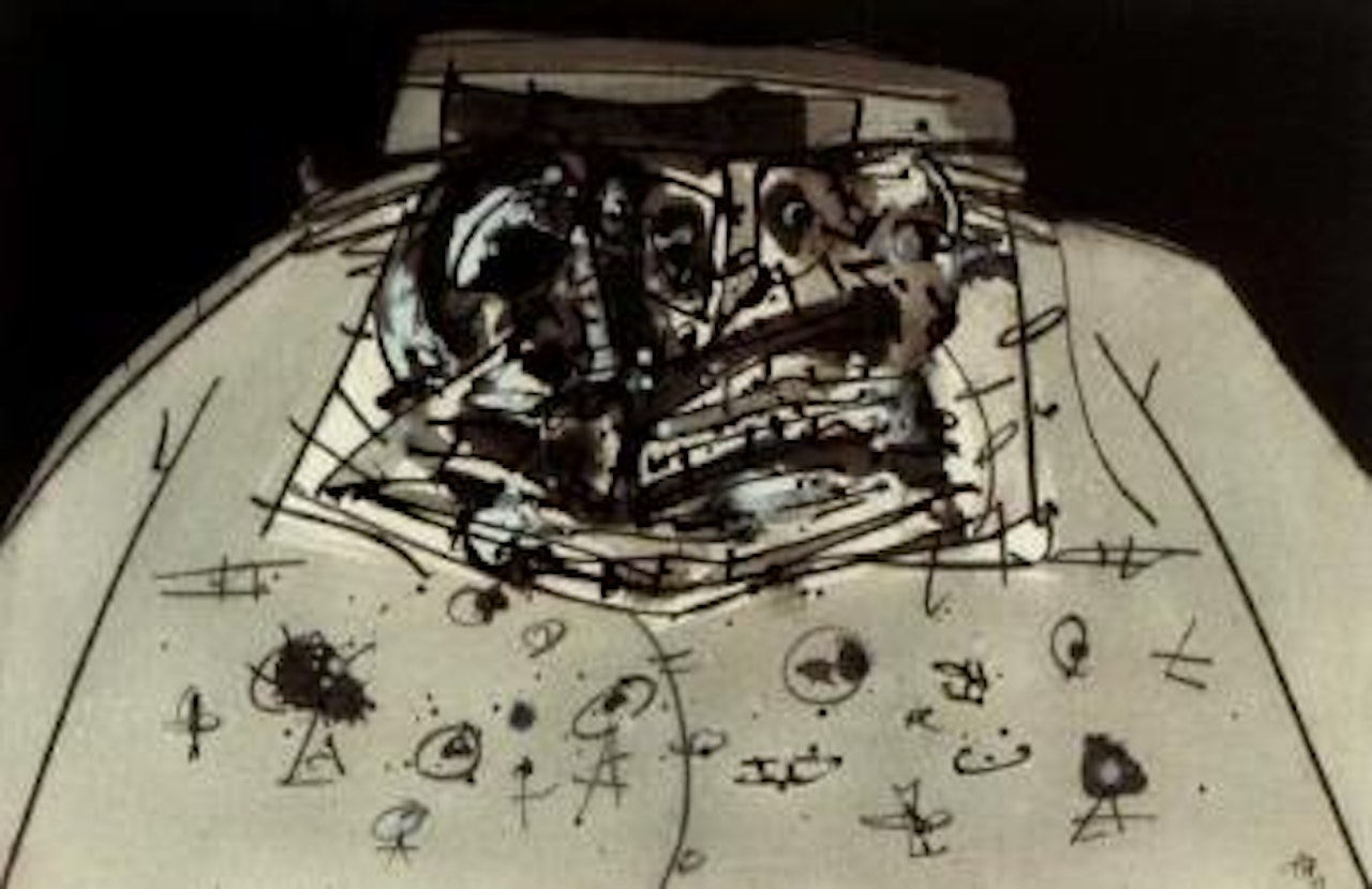 General Franco by Antonio Saura