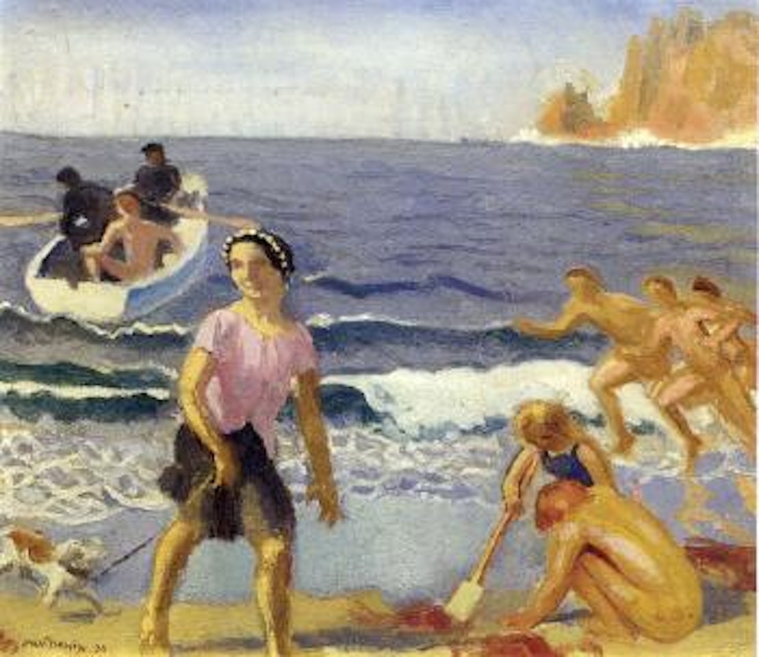 La plage by Maurice Denis