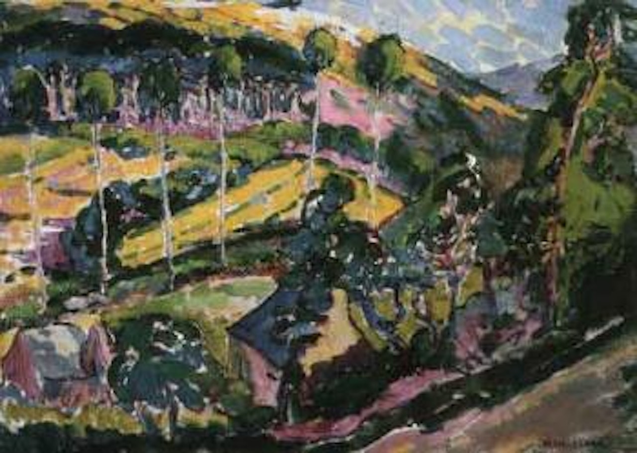Brittany landscape by Emily M Carr