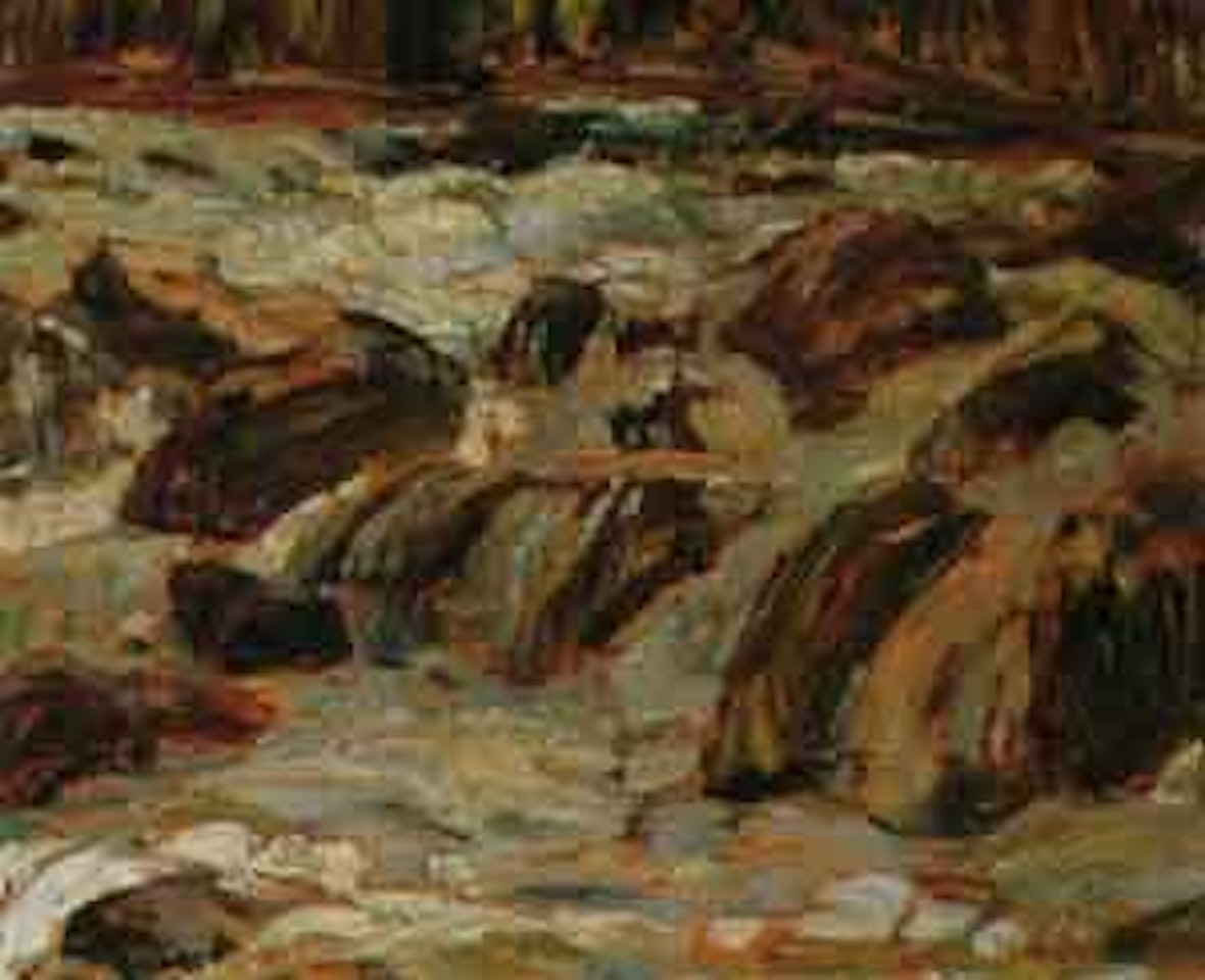 Rapid in the rockies by Alexander Young Jackson