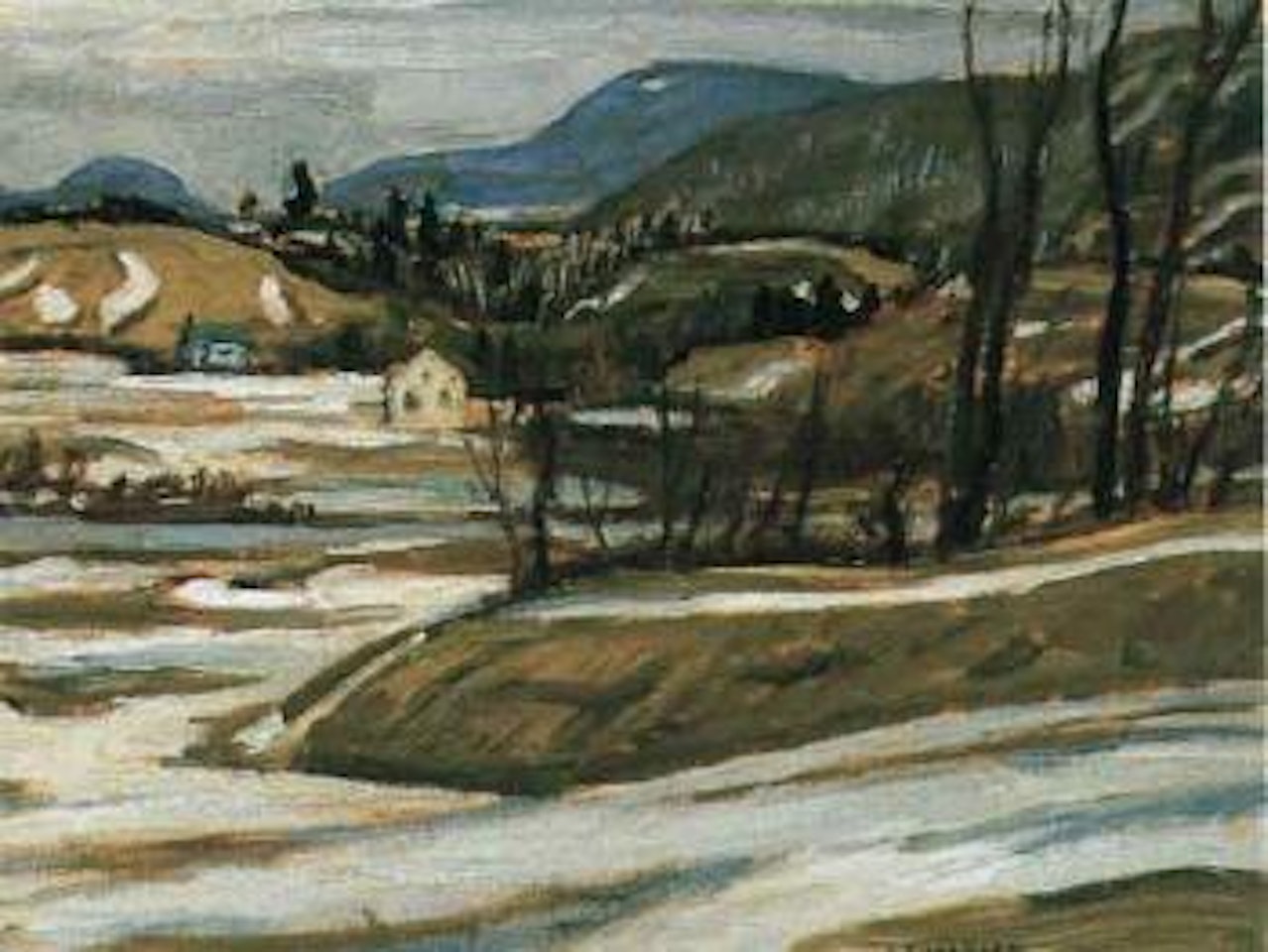 Hill at Sainte Adele by Alexander Young Jackson