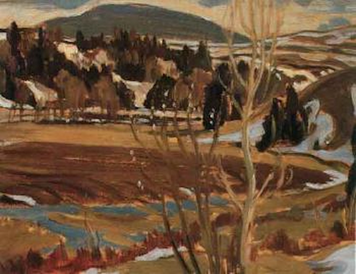 Near Saint Urban, Quebec by Alexander Young Jackson