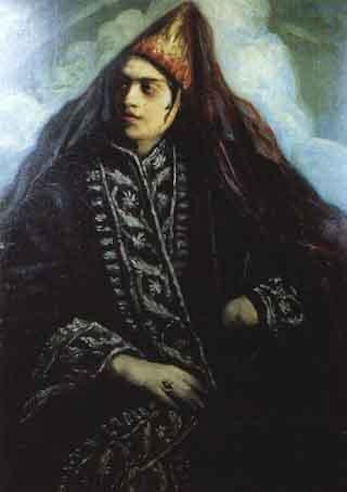 Juive marocaine en habit d'apparat by Emile Bernard