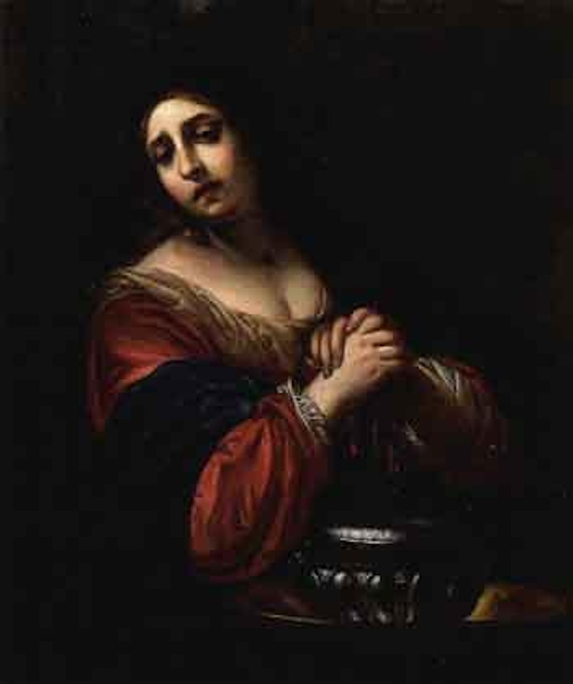 Saint Praxedis by Simone Pignoni
