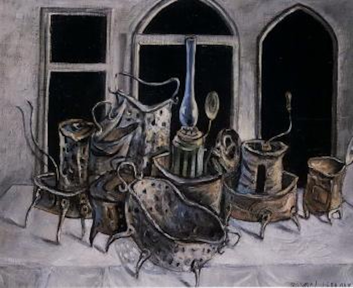 Still life by Yosl Bergner