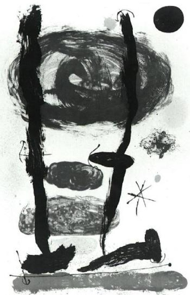 Watchers by Joan Miró