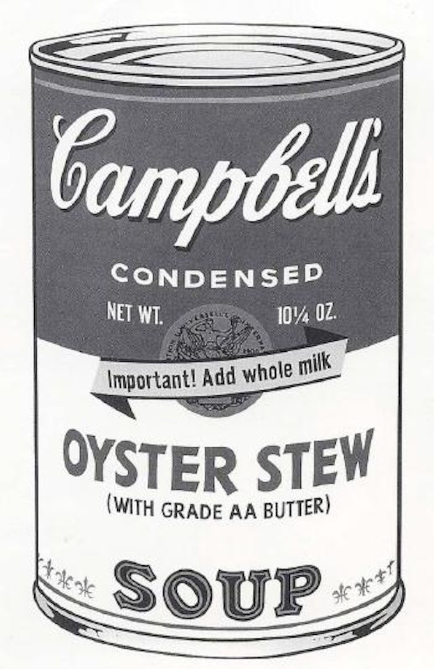 Oyster stew by Andy Warhol