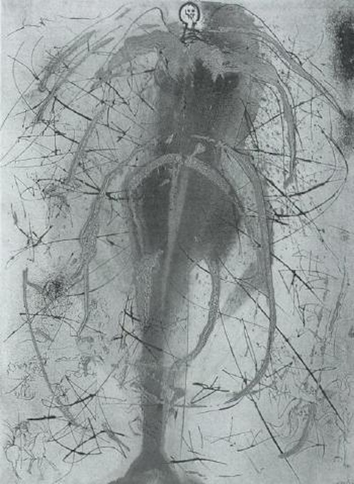 L'ange de l'alchimie by Salvador Dali