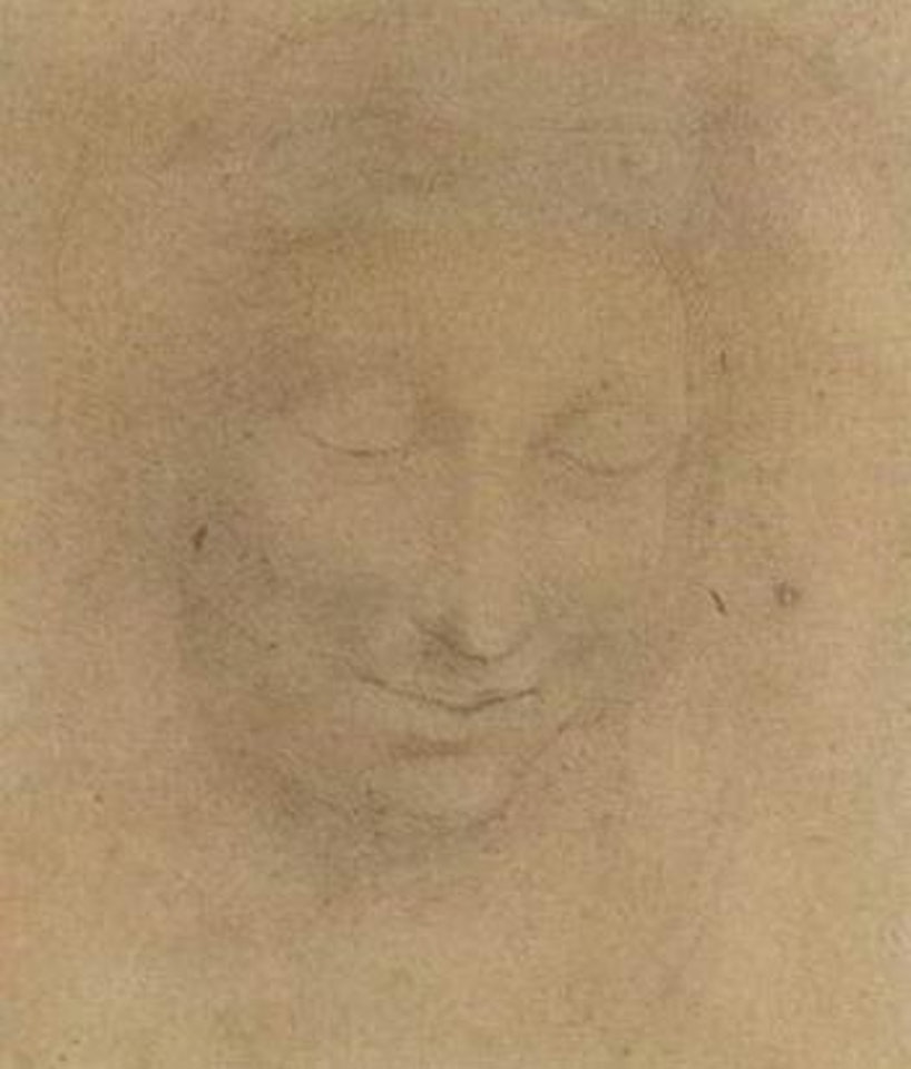 Portrait study after da Vinci by Edgar Degas