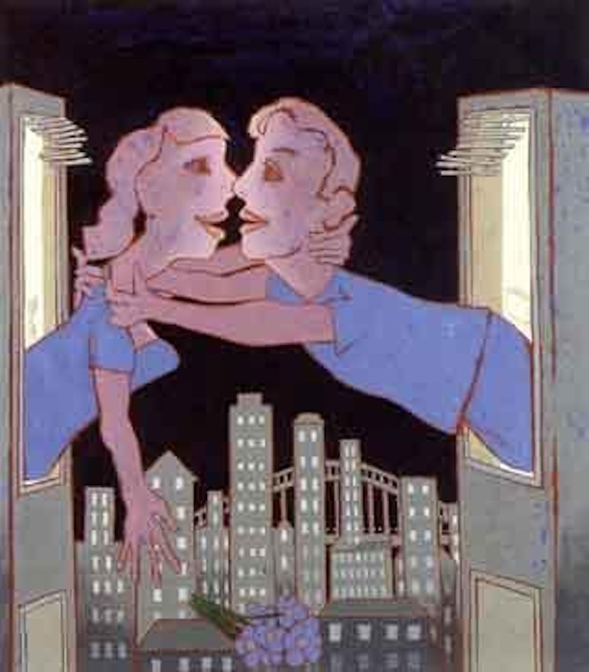 Growing impatience of the high rise lovers by Andrew Sibley