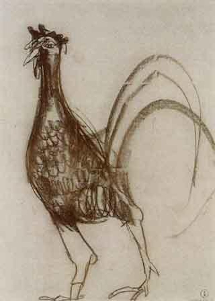 Rooster by Brett Whiteley