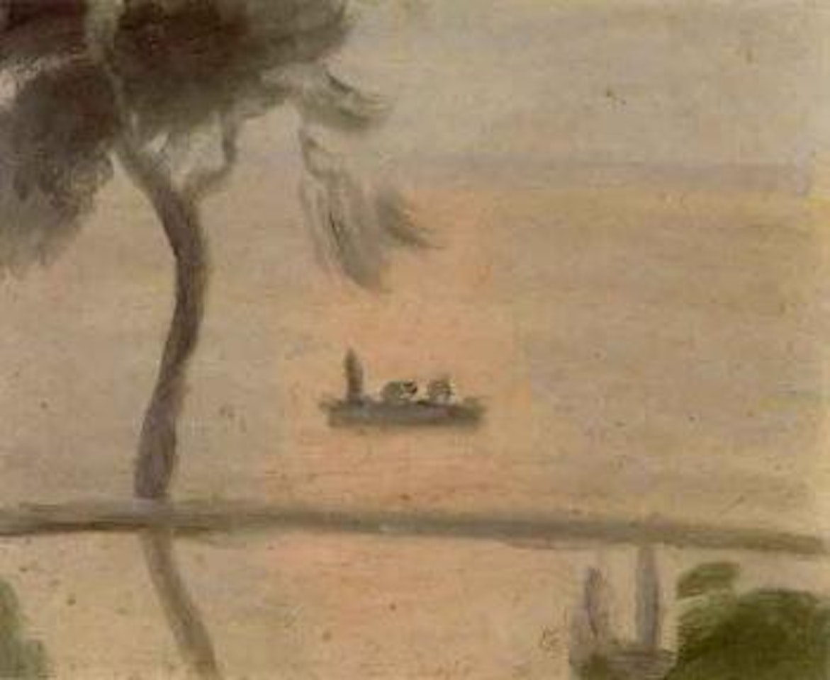 Fishing by Clarice Beckett