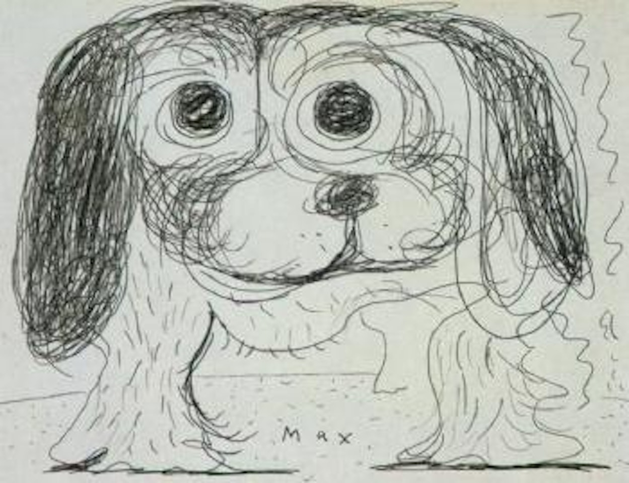 Max by David Hockney