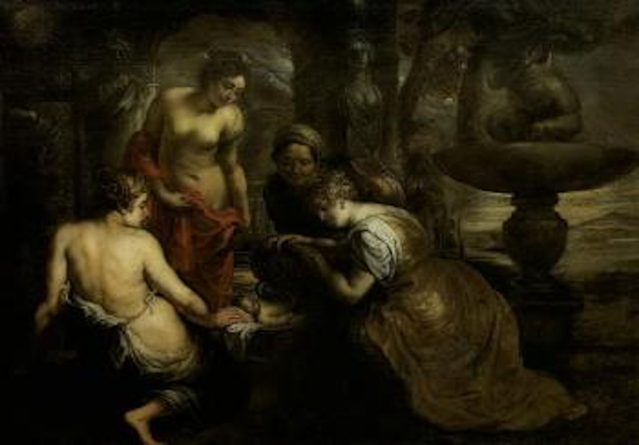 Finding of Erichtonius, mythical king of Athens by Peter Paul Rubens