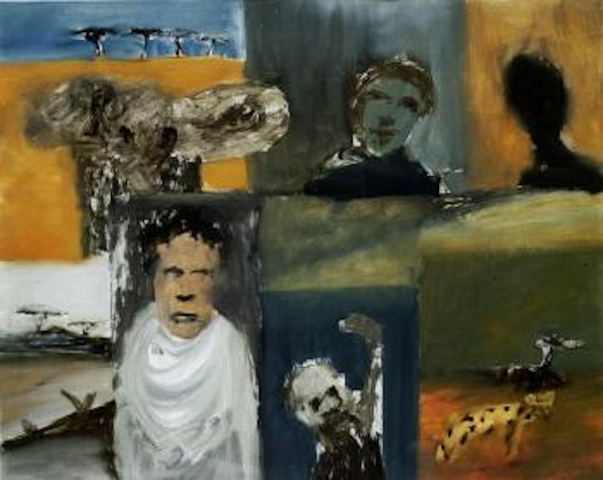African montage by Sidney Nolan